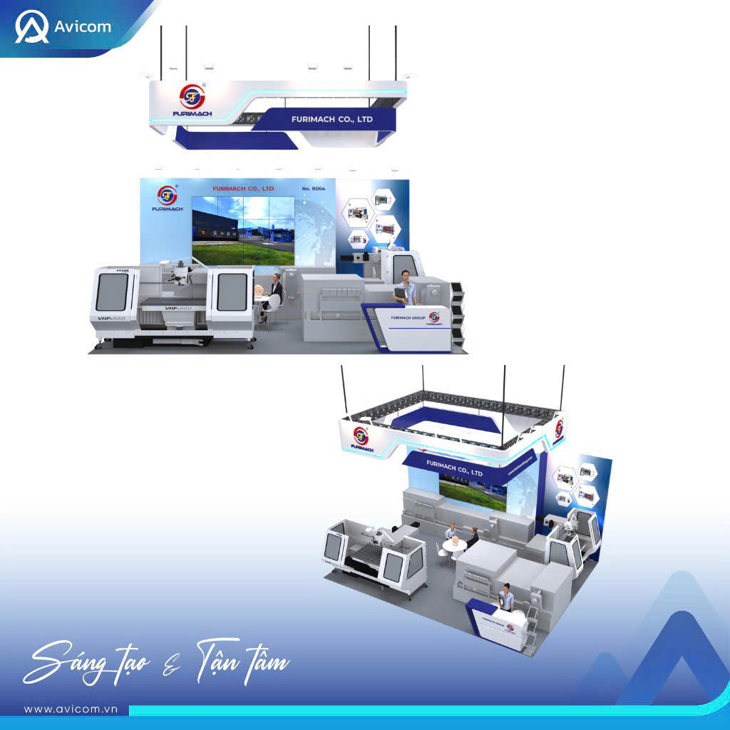 Avicom thiết kế tại Triển lãm VietNam Printpack