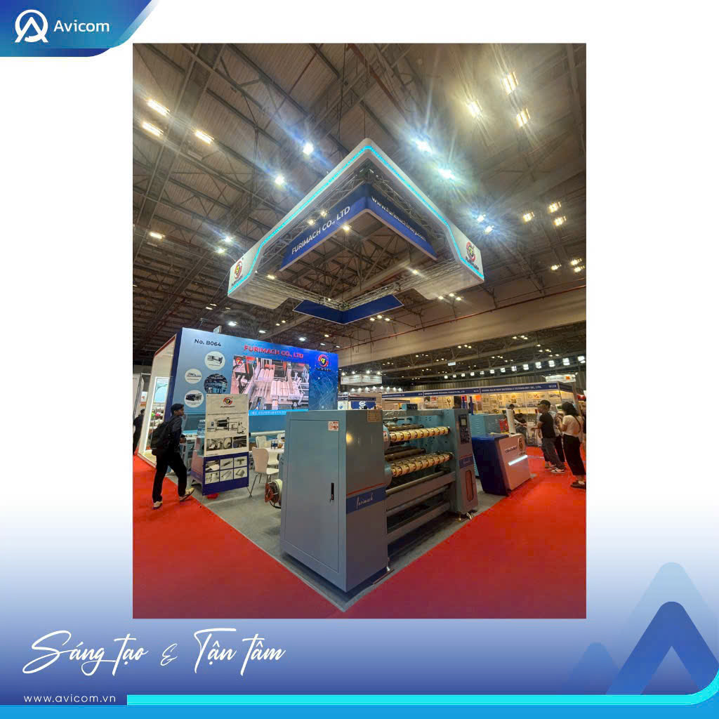 Avicom thiết kế tại Triển lãm VietNam Printpack