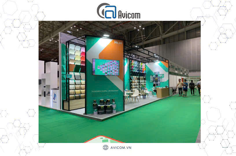 Avicom thiết kế gian hàng triển lãm
