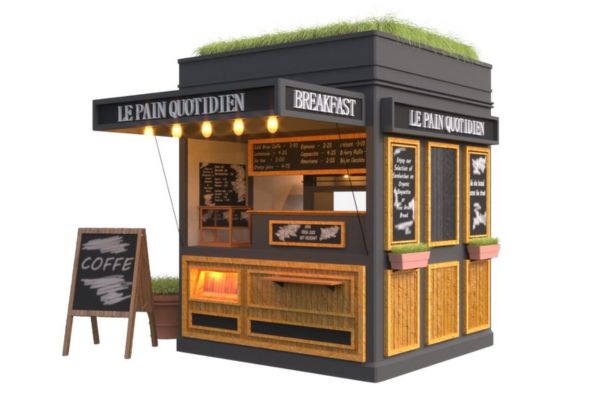 ý tưởng thiết kế gian hàng ẩm thực hội chợ đáng tham khảo&nbsp;mẫu số 4