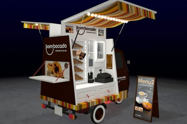 ý tưởng thiết kế gian hàng ẩm thực hội chợ đáng tham khảo&nbsp;mẫu số 5