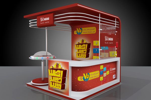 ý tưởng thiết kế gian hàng ẩm thực hội chợ đáng tham khảo&nbsp;mẫu số 7